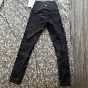 Brand new lululemon camo leggings size 0. Never worn.